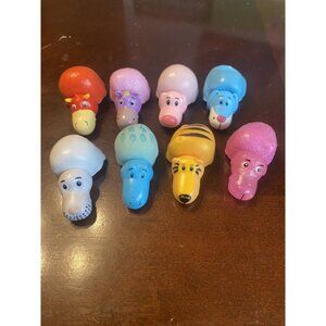 FLIPAZOO Mini Animal Figures 2" FLIP A ZOO Reversible Toys 8 Piece Tiger Hippo